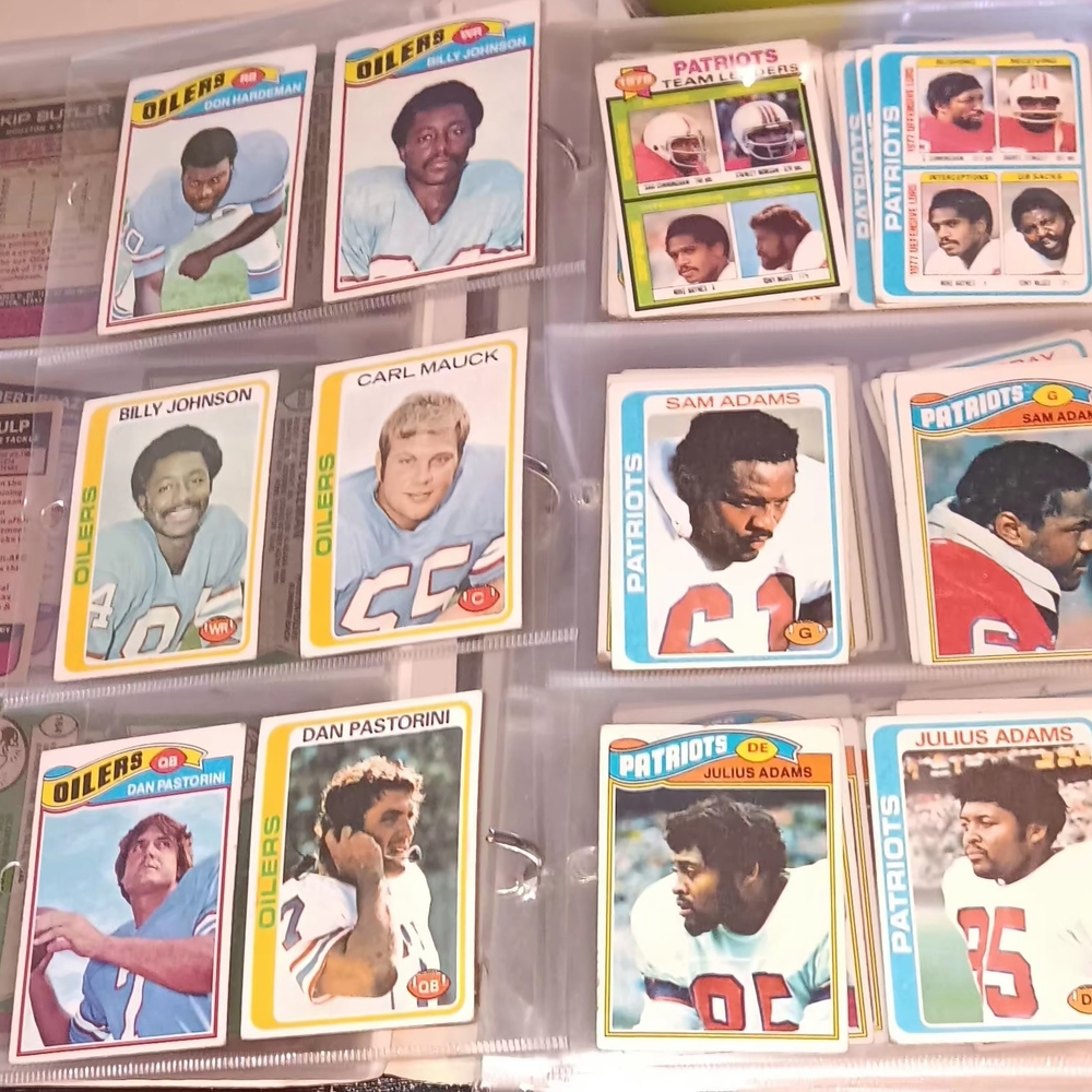 Vintage Baseball Card Lot  Vintage Football Card Lot - Picture 12 of 16
